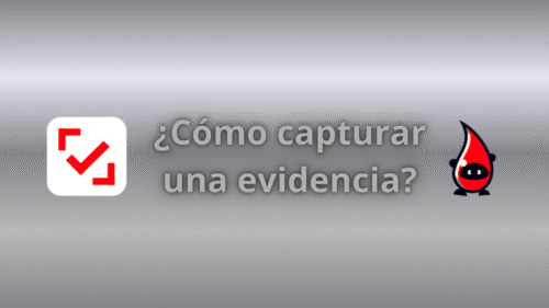 ¿Cómo realizar una evidencia desde una PC?