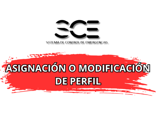 ¿Cómo asignar o modificar el perfil de un usuario?
