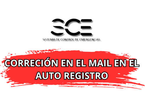 ¿Cómo corregir un correo electrónico capturado incorrectamente durante el auto registro?