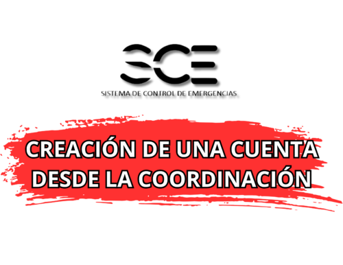 Registro de un nuevo usuario desde la Coordinación