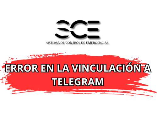 ¿Error al vincularte en la aplicación de Telegram con el Redbot?