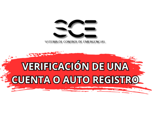 ¿Cómo saber si una cuenta se registro en mi SCE del estado o en que proceso se quedo del registro?